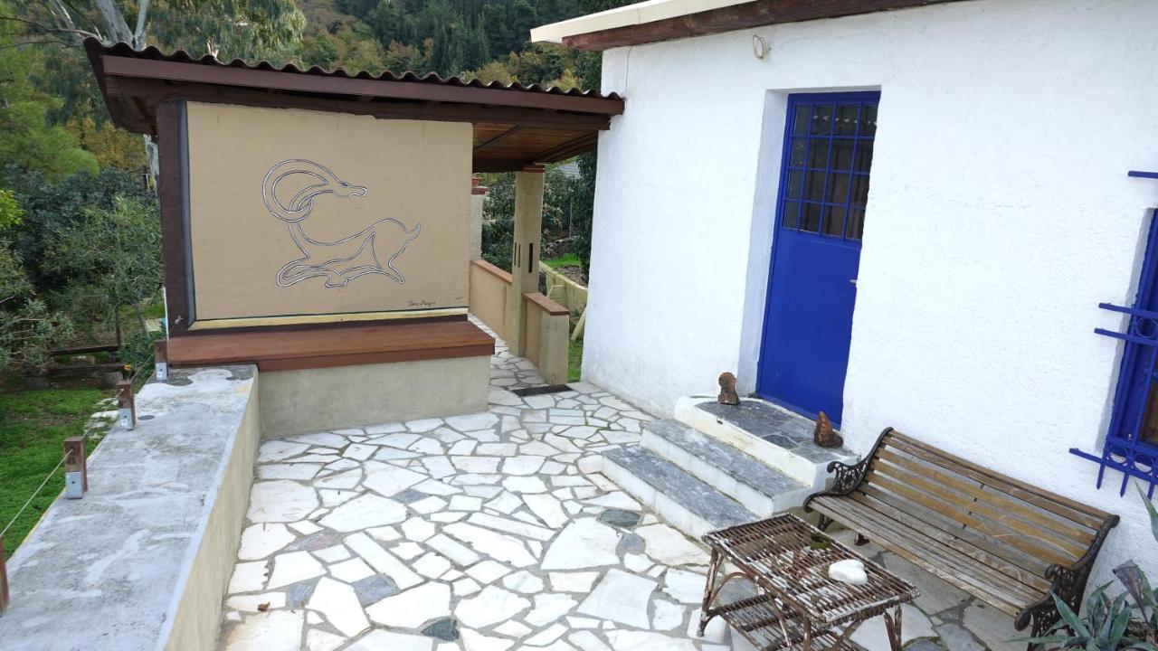 Вилла The Old Olive Mill House Aegae Экстерьер фото